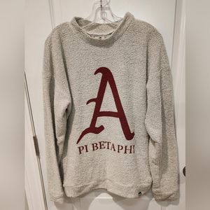 University of Arkansas Pi Phi Wooly Threads Sweater Large Pi Beta Phi
